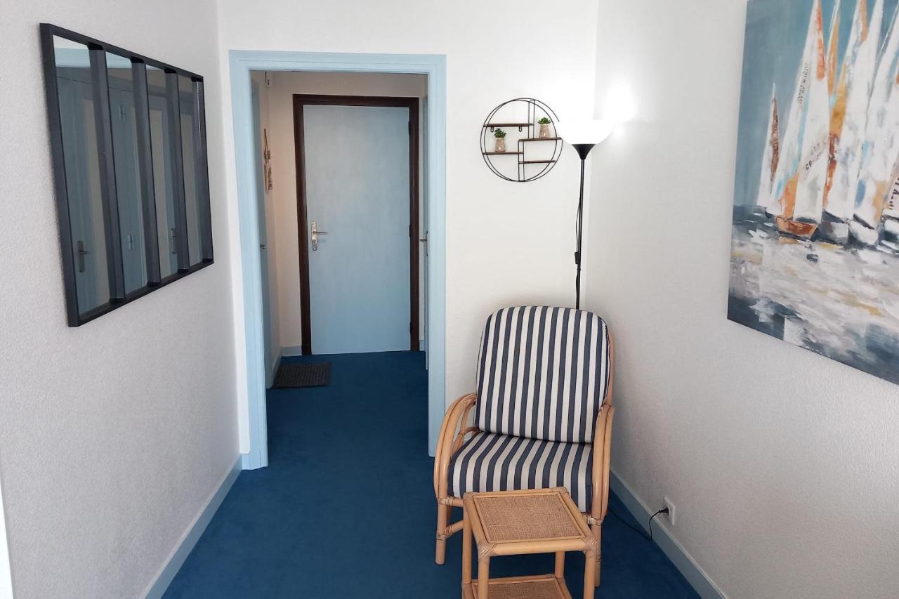 Grand Studio Vue Mer Dans Residence Des 3 Iles Pres De La Thalasso 퀴베론 외부 사진